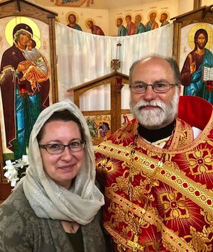 Matushka Eva Karcher and Father John Karcher